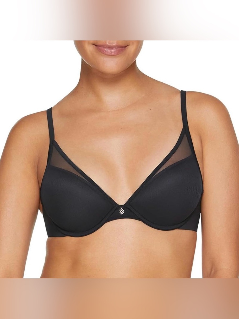 Thirdlove Classic Plunge Bra, Sexy Underwire V-Neck Bra Low Cut 34D